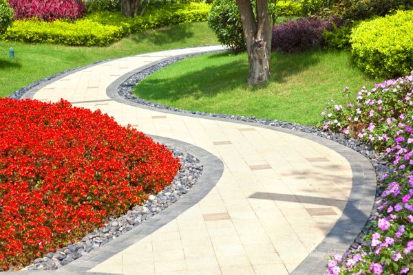 Garden Walkway Installation in Vero Beach