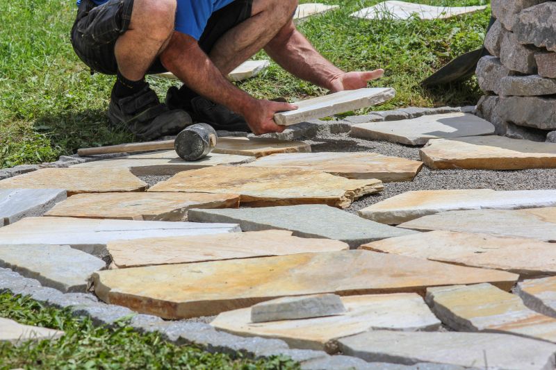 Stone Hardscape Installation